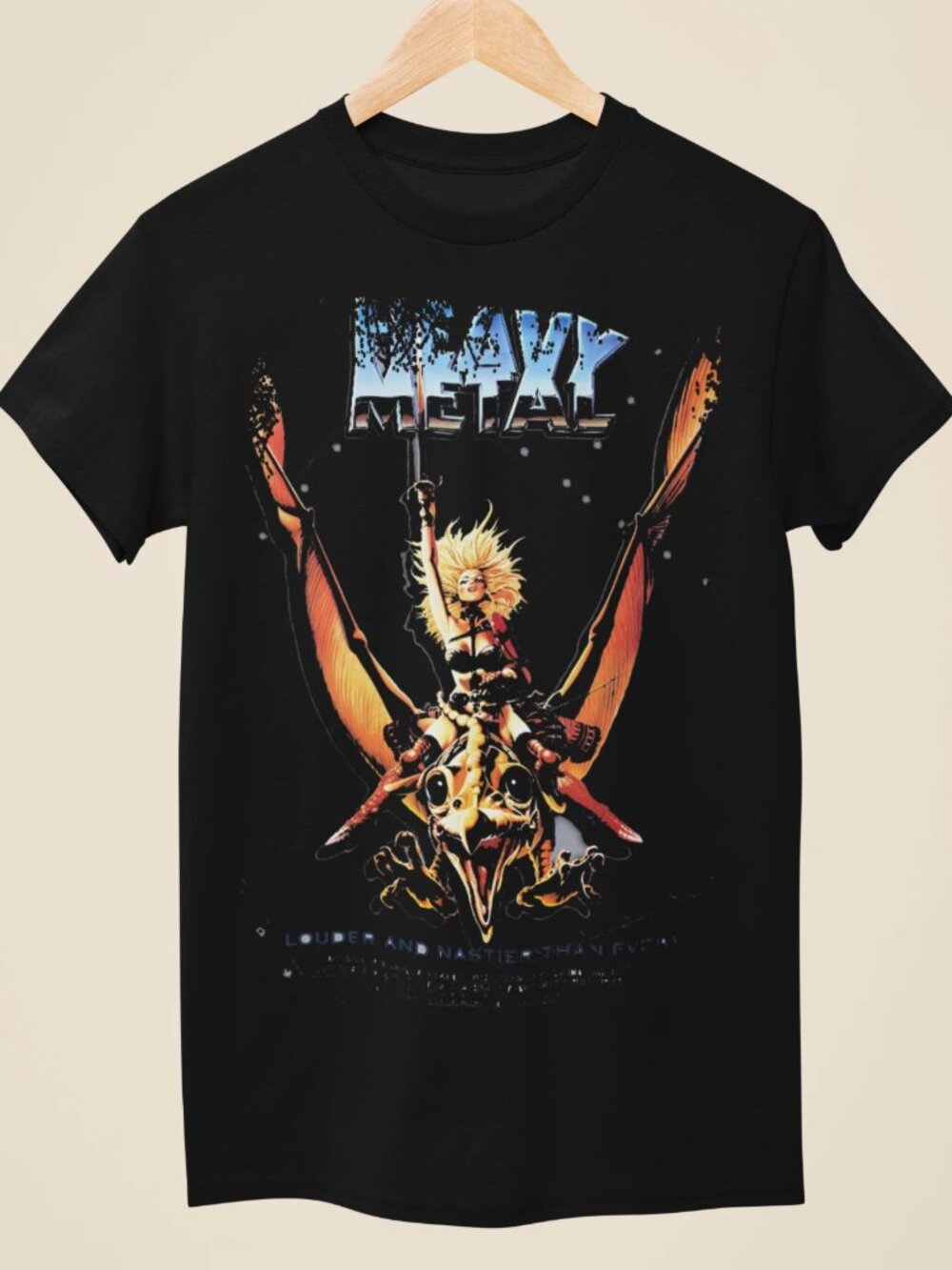 Heavy Metal - Movie Poster Inspired Unisex Black T-Shirt